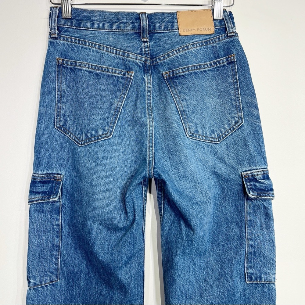 Aritzia Denim Forum The Farrah Hi-Rise Cargo Jean - Picture 5 of 12